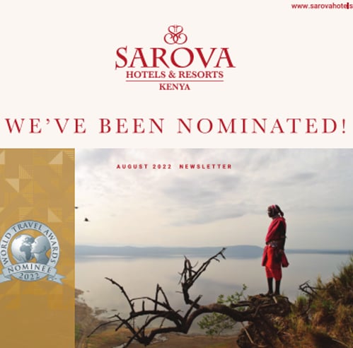Sarova Newsletter August 2022